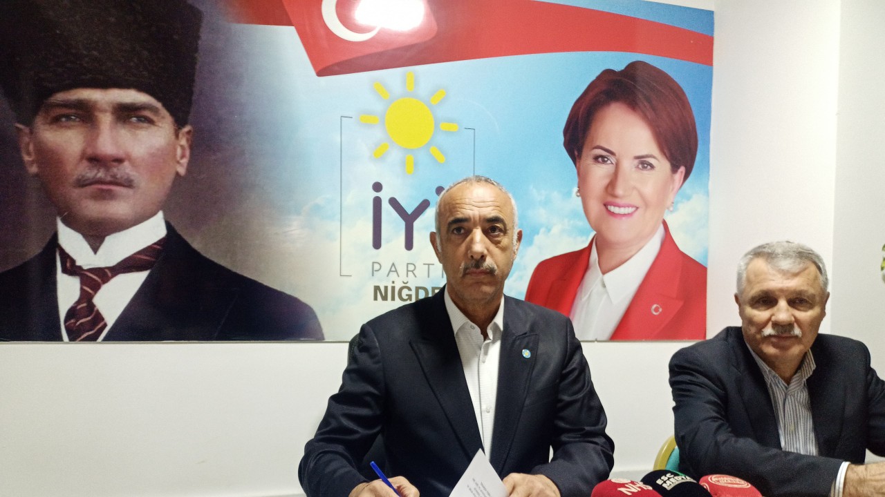 İYİ Parti  İl Başkanı Uzun, görevinden istifa etti