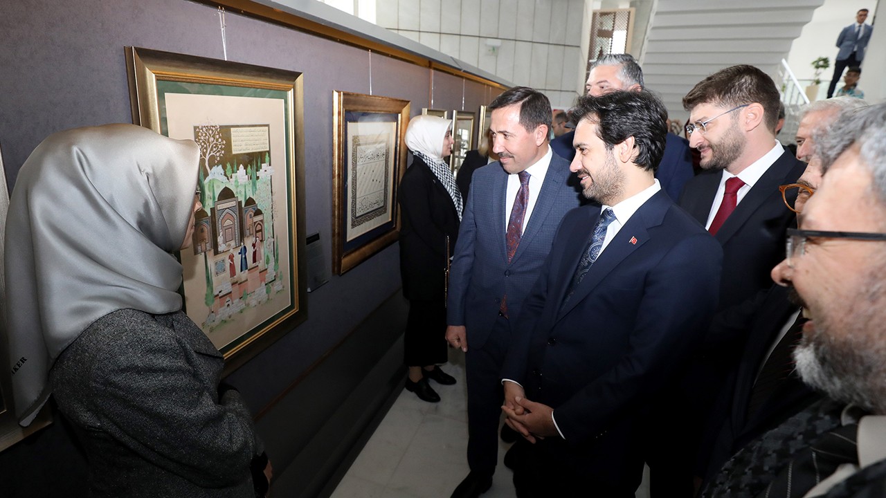 Karatay Belediyesi’nden “Mesnevi'den Gelenekli İslam Sanatları Sergisi”