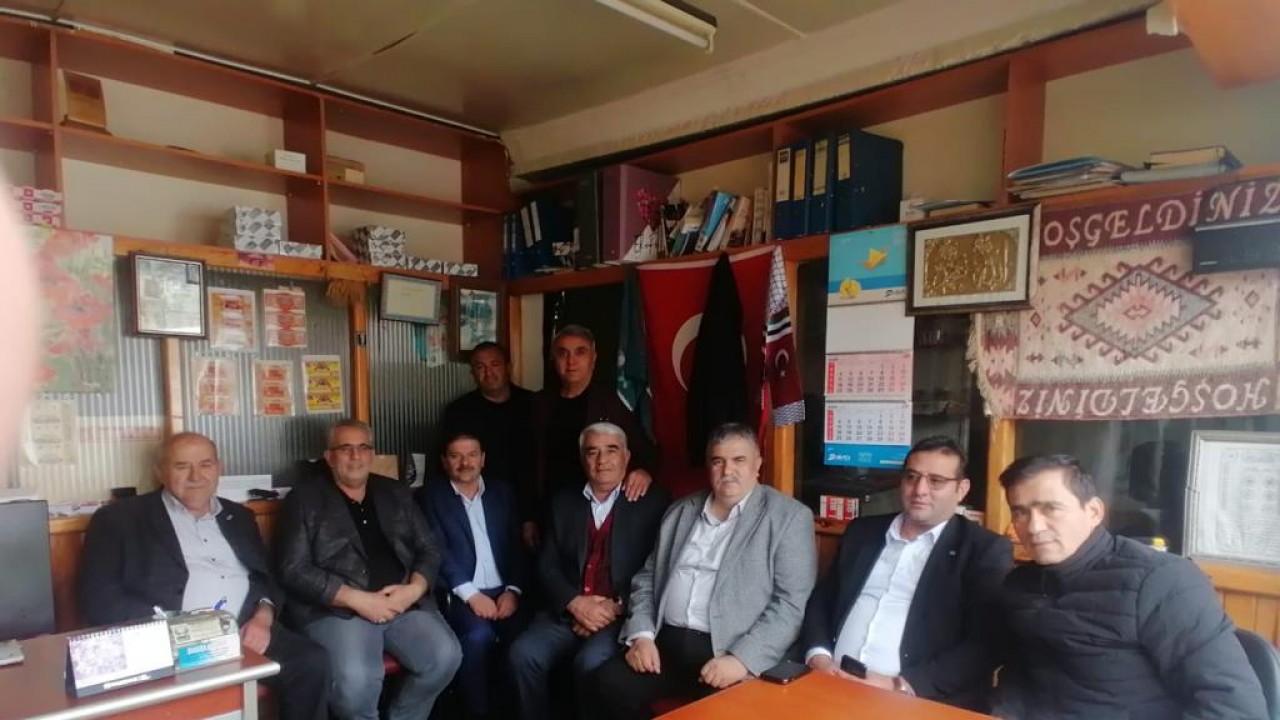 Birlik Başkanlarından AK Parti Bozkır Belediye Başkanı aday adayı Nazif Karabulut’a destek ziyareti