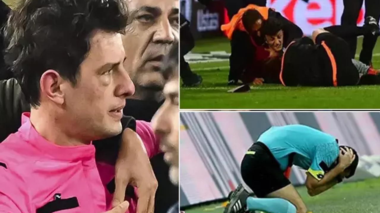 Türk futbolunun paydaşları, hakem Halil Umut Meler’e yapılan saldırıyı kınadı