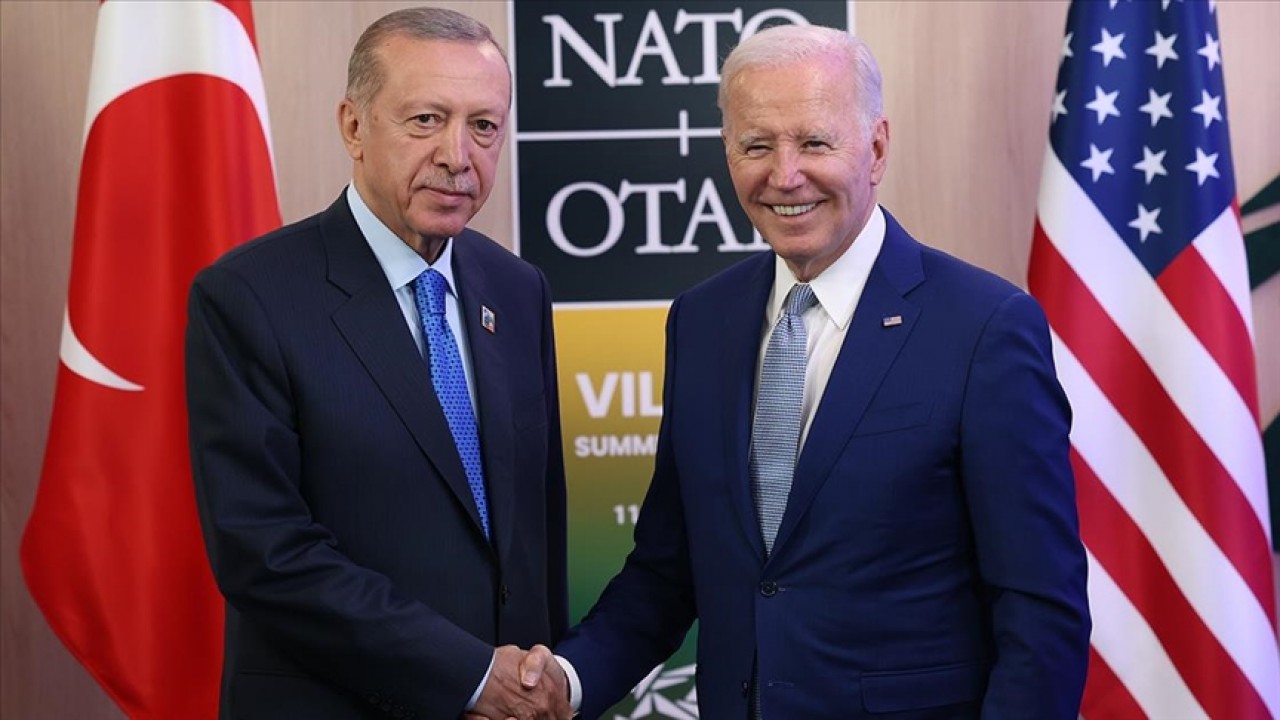 Cumhurbaşkanı Erdoğan, ABD Başkanı Biden ile Gazze'yi görüştü