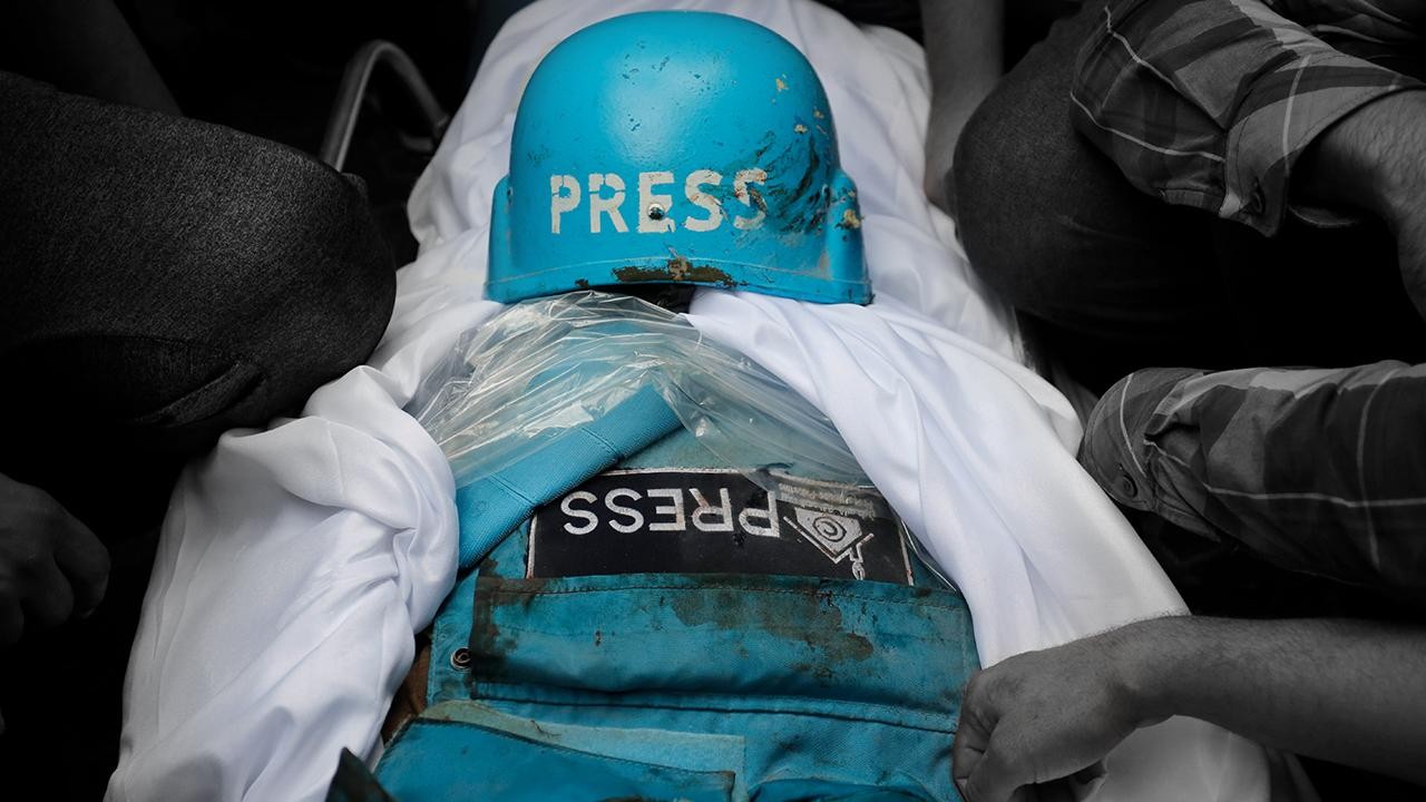 İsrail'in 7 Ekim'den bu yana Gazze'ye düzenlediği saldırılarda 96 gazeteci öldürüldü