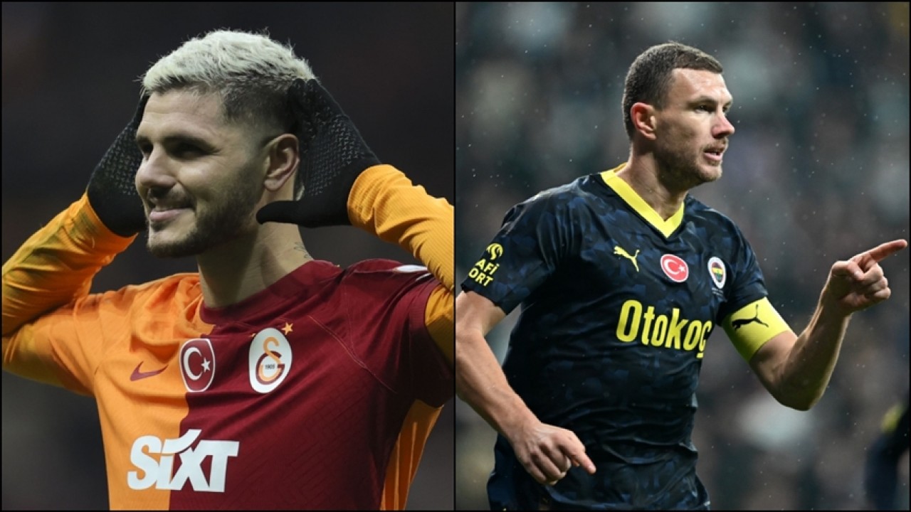 Süper Lig’de ilk yarının en golcü isimleri Dzeko ve Icardi