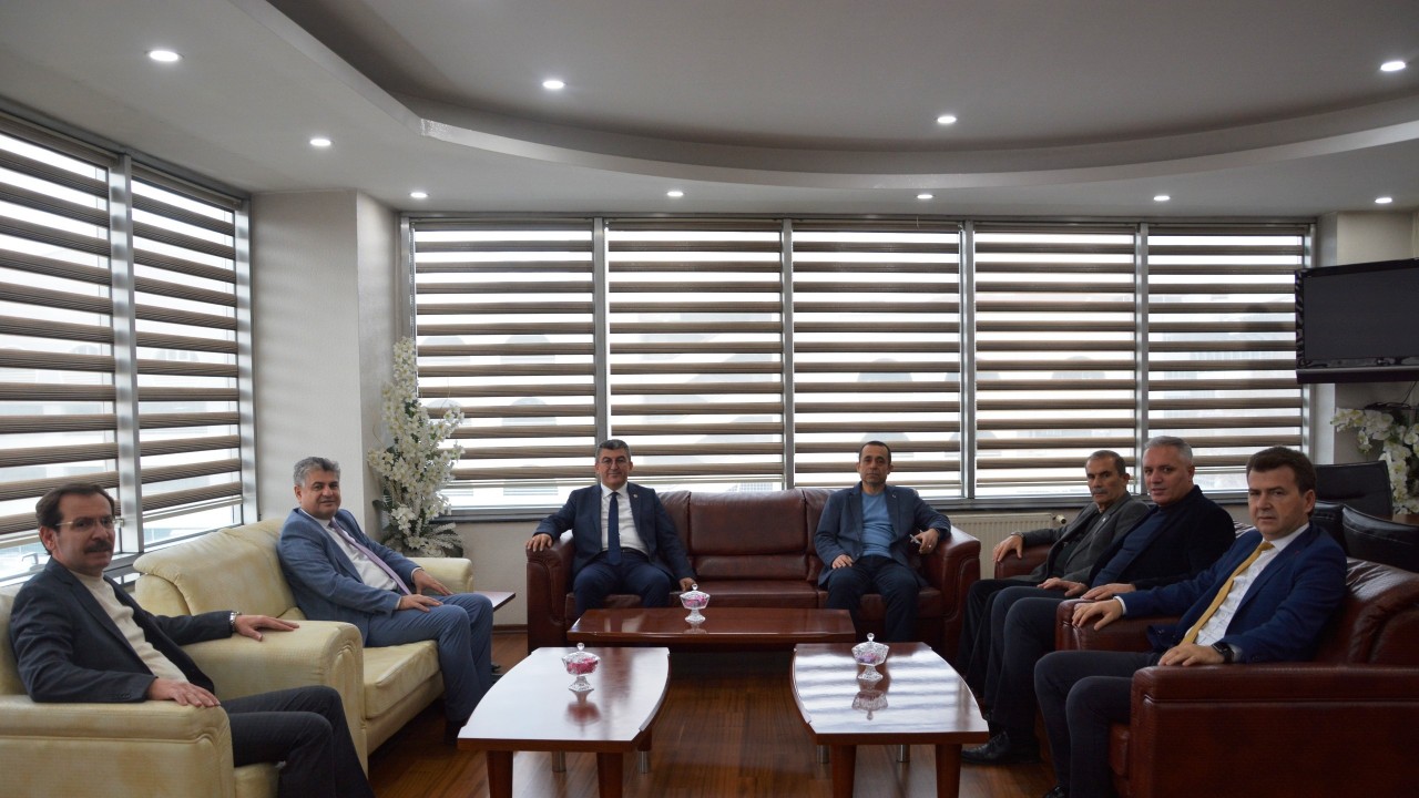 Konya Milletvekili Hasan Ekici’den Konya SMMMO’ya ziyaret