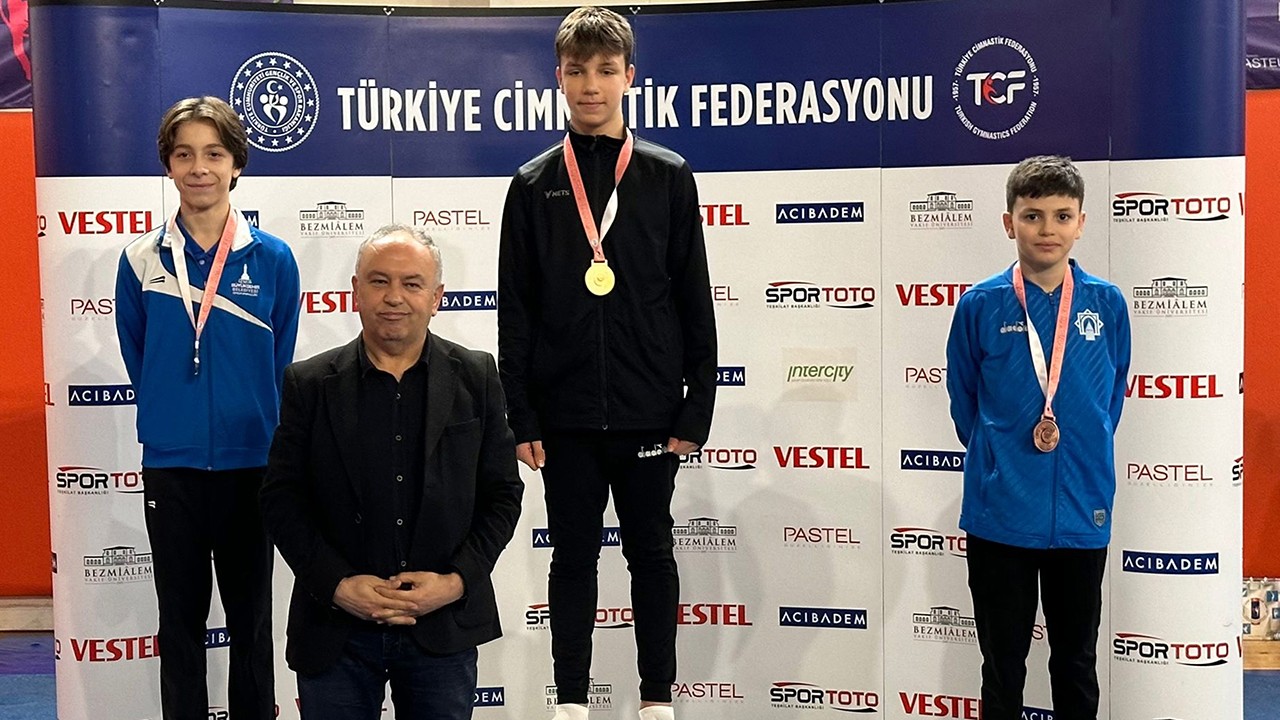 Trampolin Cimnastik Takımı’ndan 1 türkiye şampiyonluğu 3 de Türkiye 3’üncülüğü