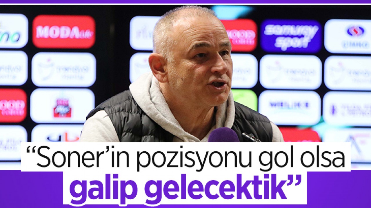 Konyaspor Teknik Direktörü Omerovic: Soner'in pozisyonu gol olsa galip gelecektik