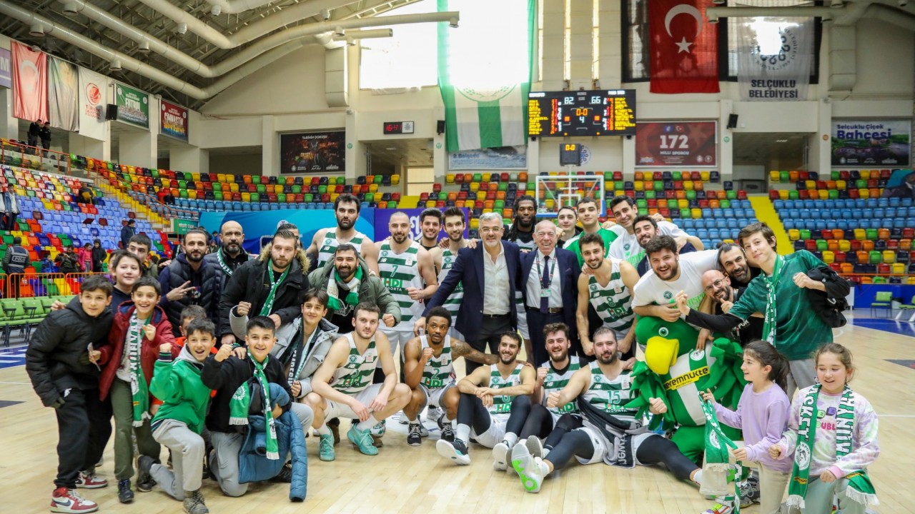 Konyaspor Basket yükselişe geçiyor