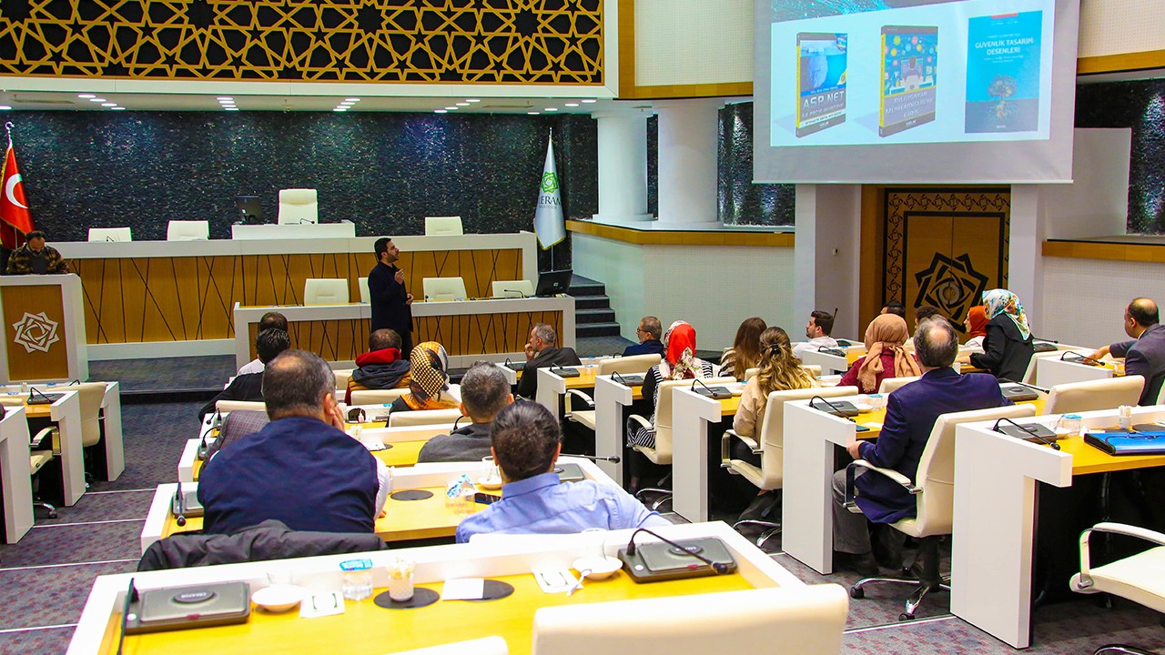 Meram’da Bilgi Güvenliği Yönetim Sistemi semineri verildi