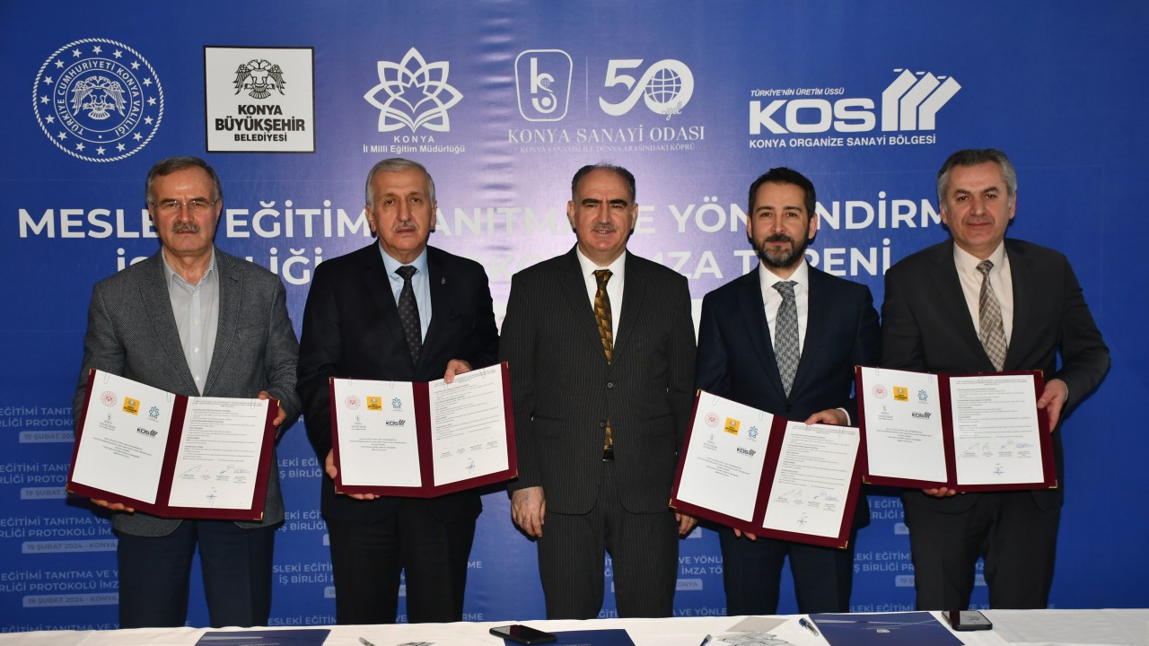 Konya’da mesleki eğitim seferberliği ilan edildi