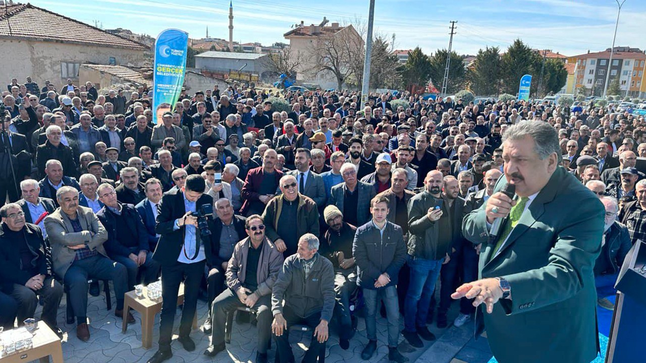 Cihanbeyli'de AK Parti Seçim Koordinasyon Merkezi açıldı