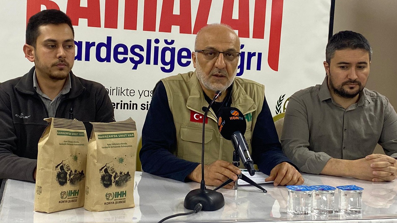 İHH Konya şubesi ramazanda yardım çalışmalarıyla binlerce kişiye ulaşmayı hedefliyor
