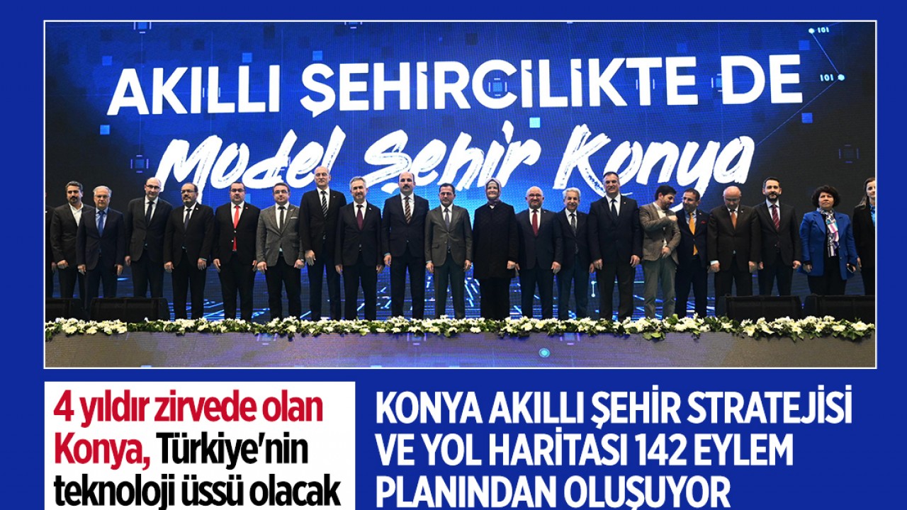 4 yıldır zirvede olan Konya, Türkiye'nin teknoloji üssü olacak