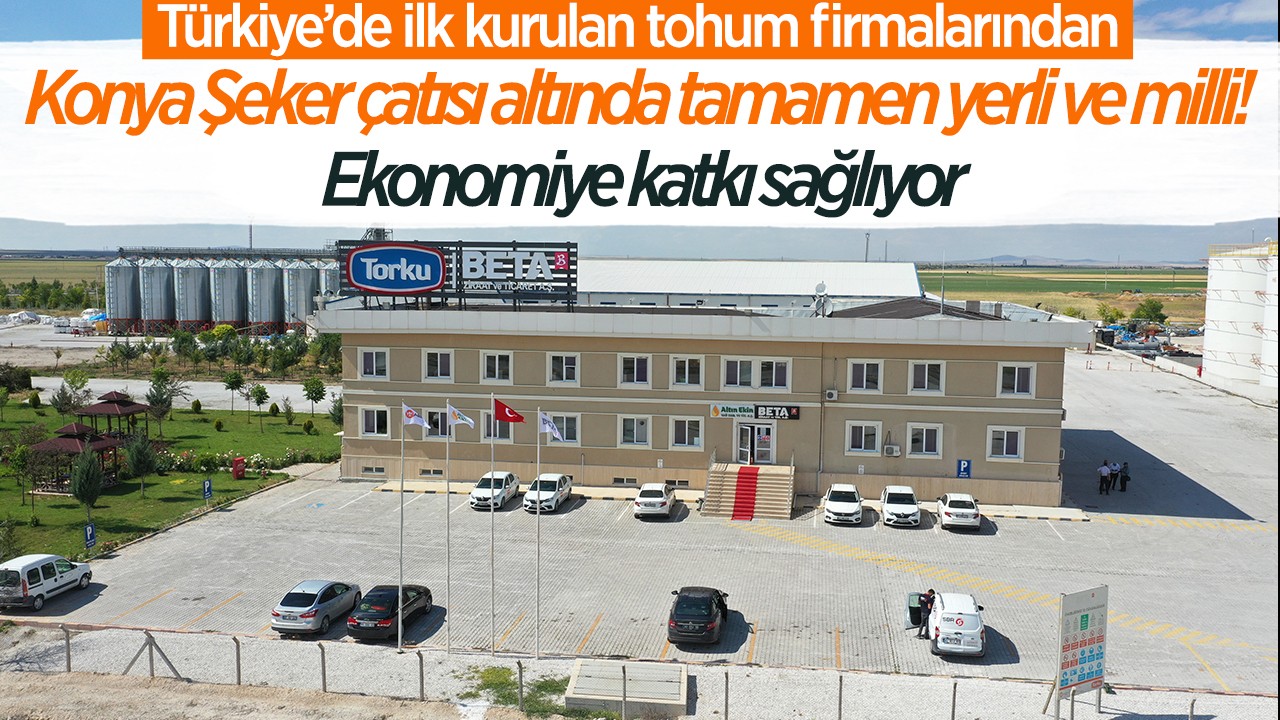 Türkiye’de ilk kurulan tohum firmalarından: Konya Şeker çatısı altında tamamen yerli ve milli! Ekonomiye katkı sağlıyor