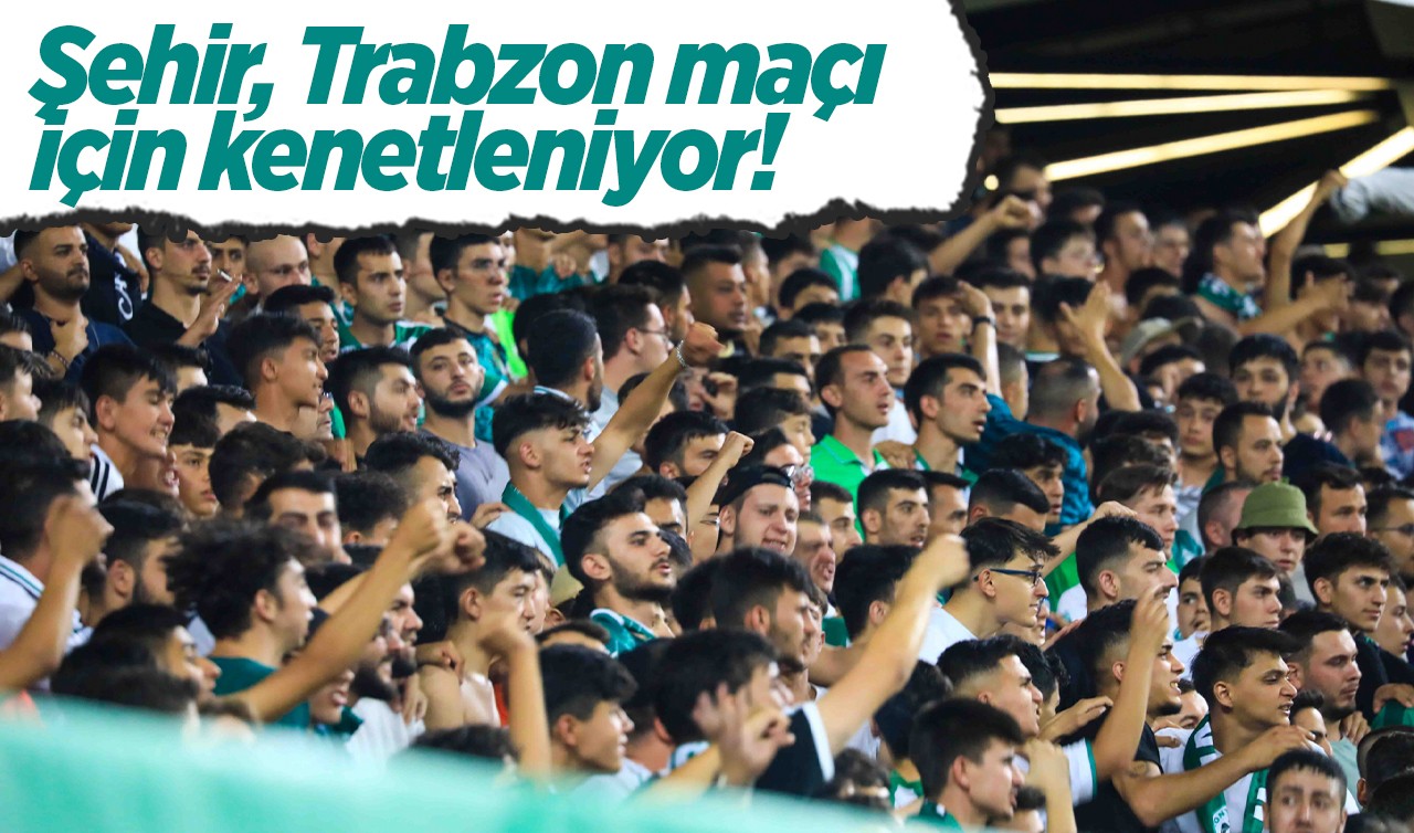 Şehir, Trabzon maçı için kenetleniyor!
