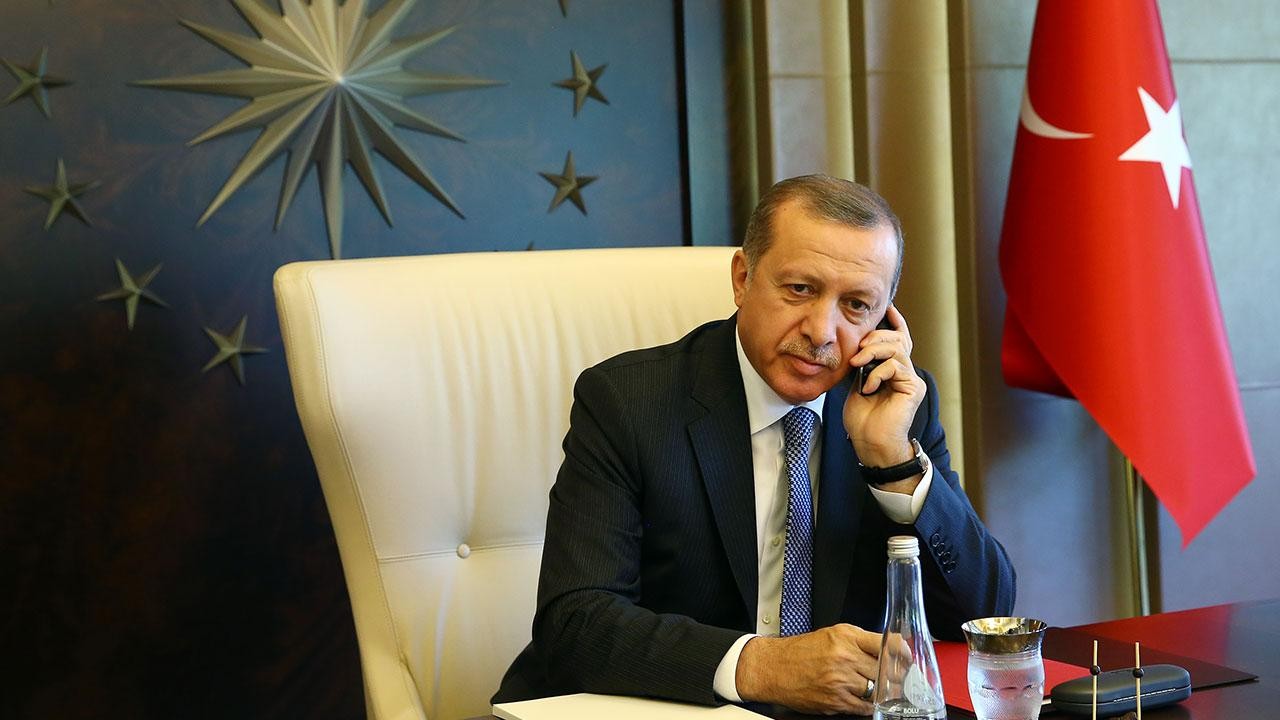 Cumhurbaşkanı Erdoğan'ın telefon diplomasisi