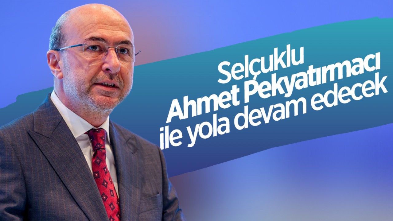 Konya'nın Selçuklu ilçesinde belediye başkanlığını AK Parti adayı Ahmet Pekyatırmacı kazandı