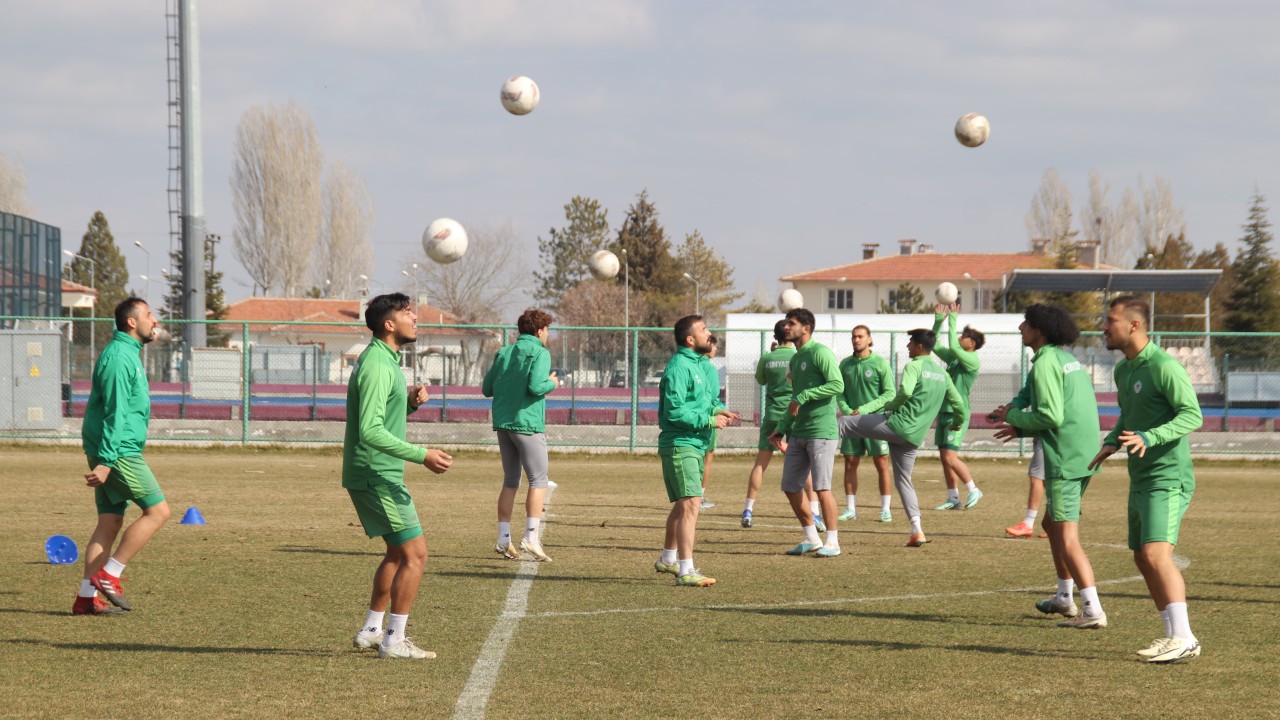 1922 Konyaspor Sivas’a hazırlanıyor