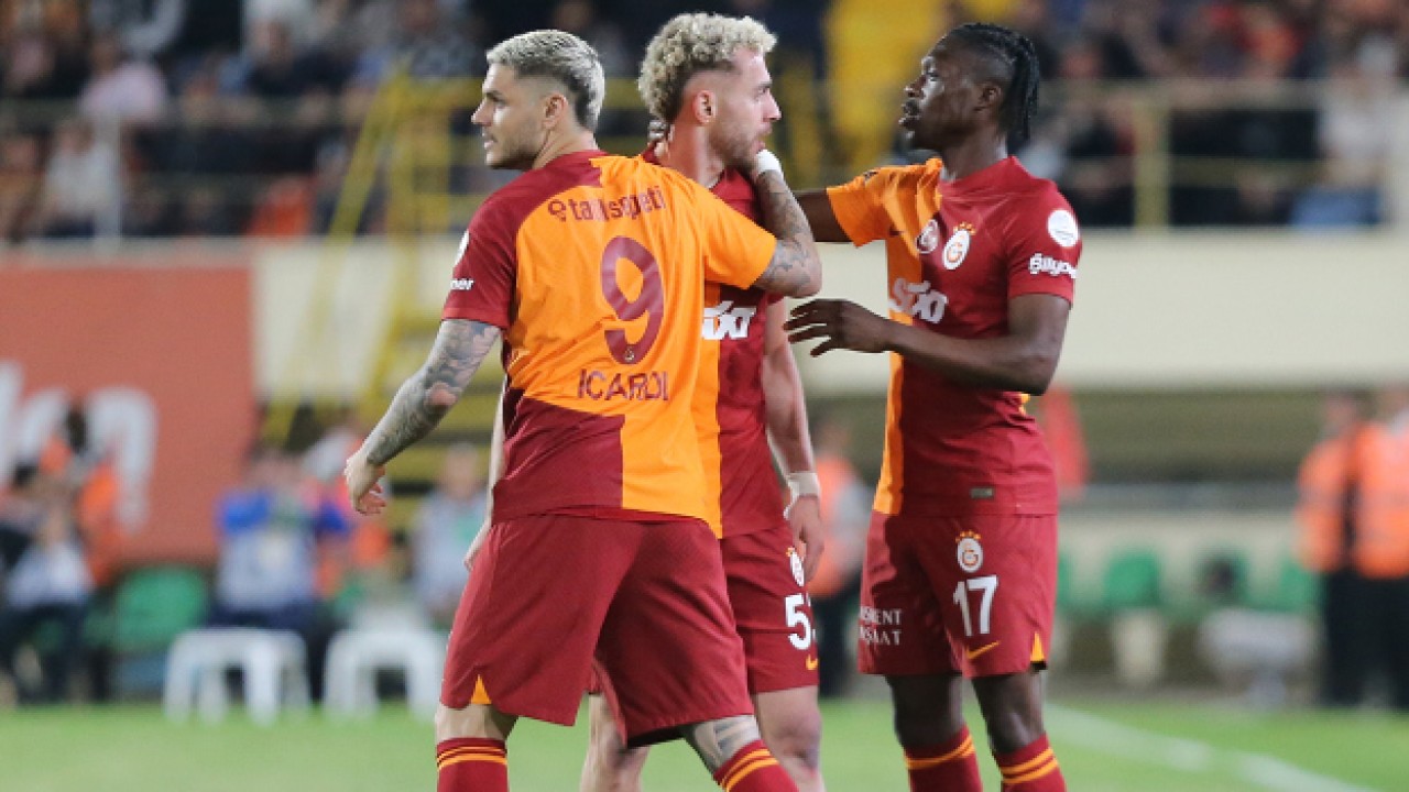 Galatasaray, Alanyaspor’u 4-0 mağlup etti