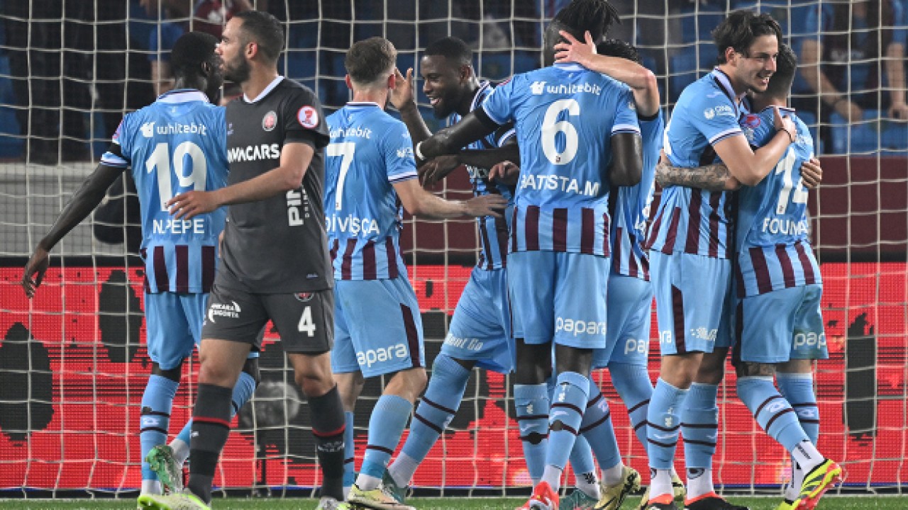 Türkiye Kupası yarı final maçı: Trabzonspor, Karagümrük’ü yendi
