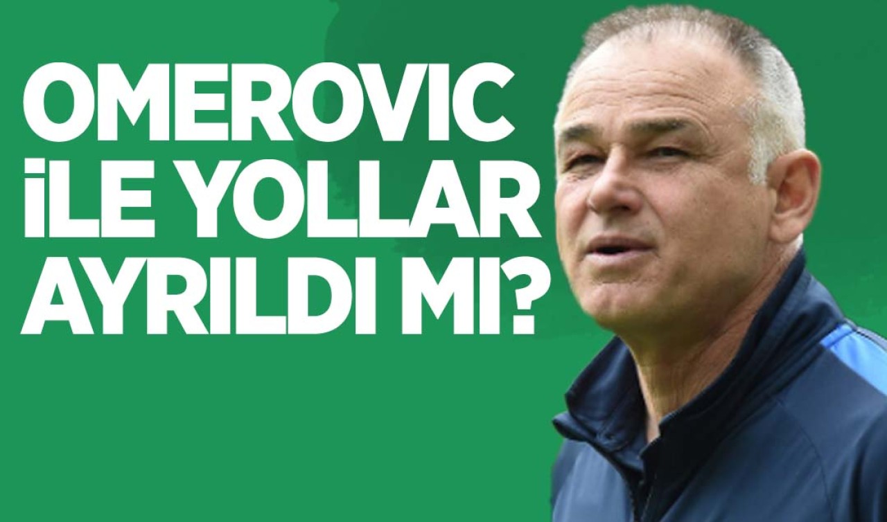 Konyaspor'da Omerovic ile yollar ayrıldı mı?