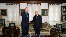Cumhurbaşkanı Erdoğan – Devlet Bahçeli görüşmesi başladı