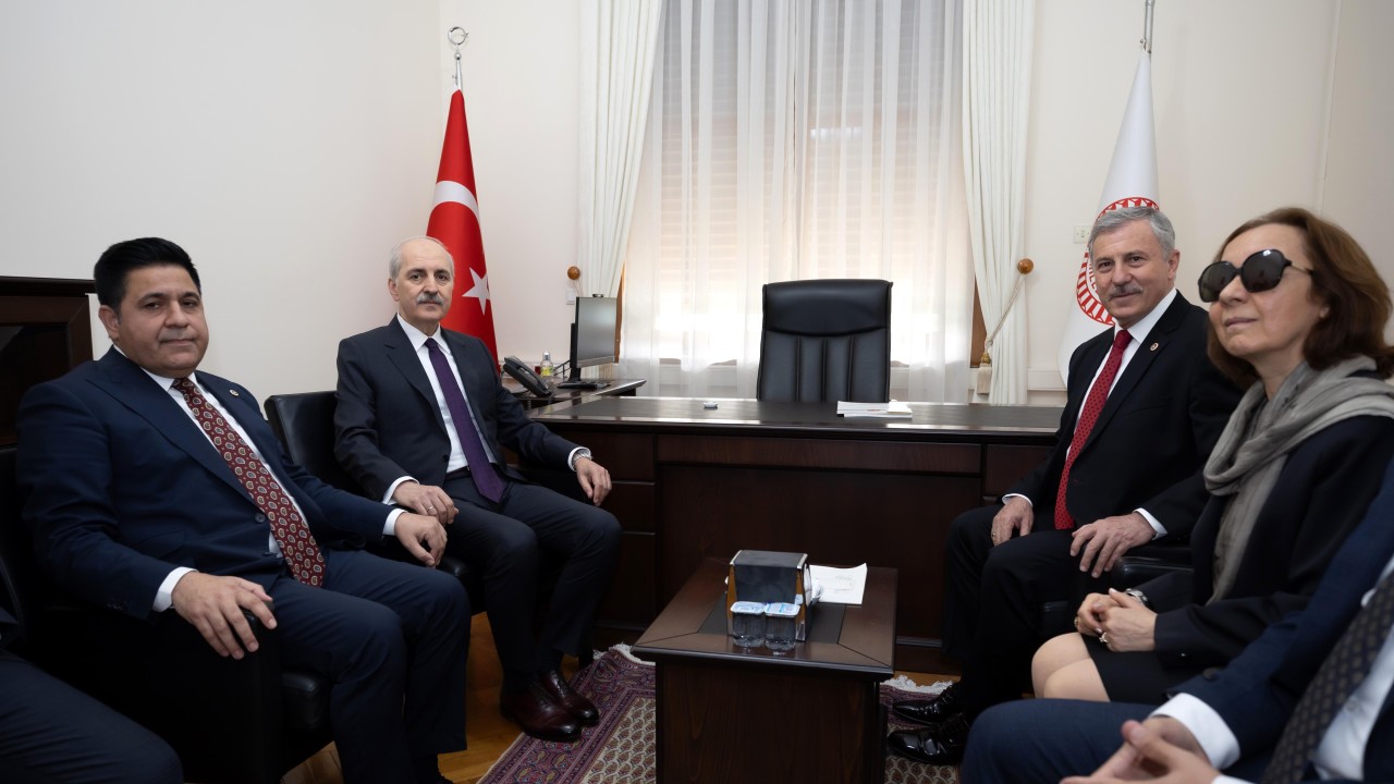 TBMM Başkanı Kurtulmuş’tan 3 partiye 'Anayasa' ziyareti