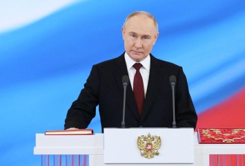 Putin yemin ederek beşinci kez Rusya Devlet Başkanı oldu