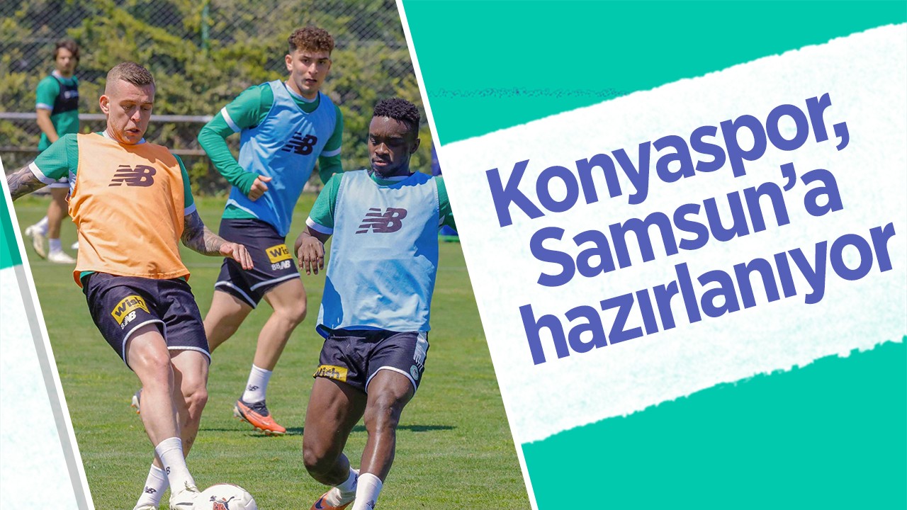 Konyaspor'da taktik antrenmanlar tüm hızıyla devam ediyor