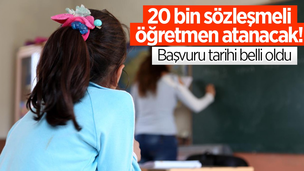 20 bin öğretmen ataması için başvuru tarihleri belli oldu