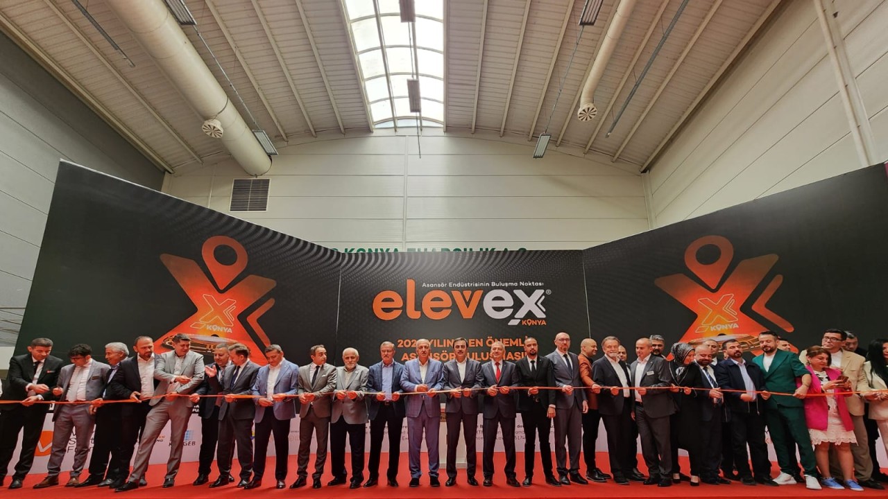 Konya'da ELEVEX 2024 Asansör ve Teknolojileri Fuarı açıldı
