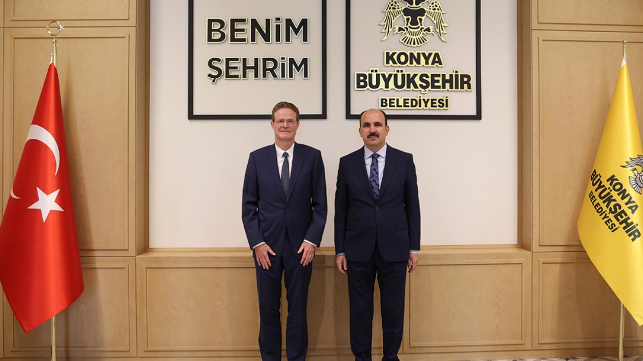 AB Türkiye Delegasyonu Başkanı Büyükelçi Landrut Başkan Altay’ı ziyaret etti