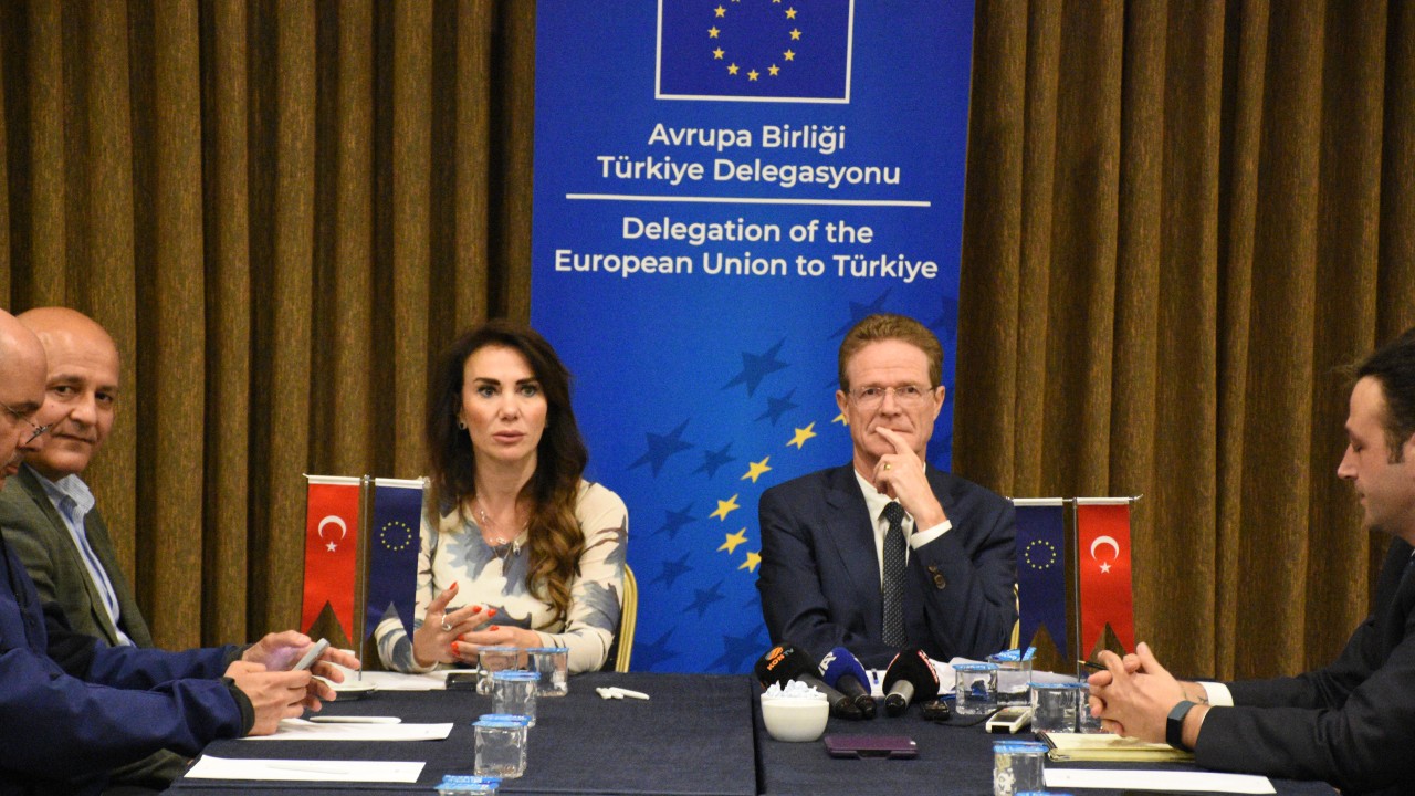 AB Türkiye Delegasyonu Başkanı Meyer-Landrut, Konya'da gazetecilerle bir araya geldi
