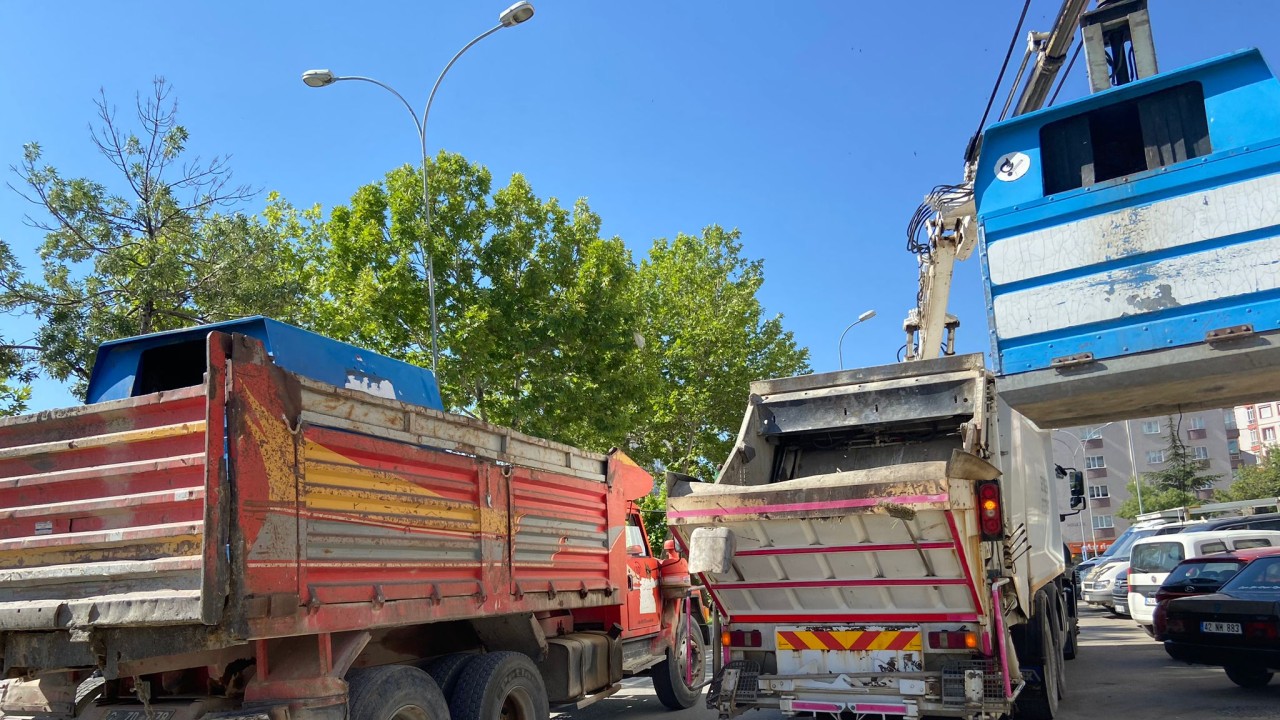 Seydişehir'de Kurban Bayramı sonrası temizlik çalışması
