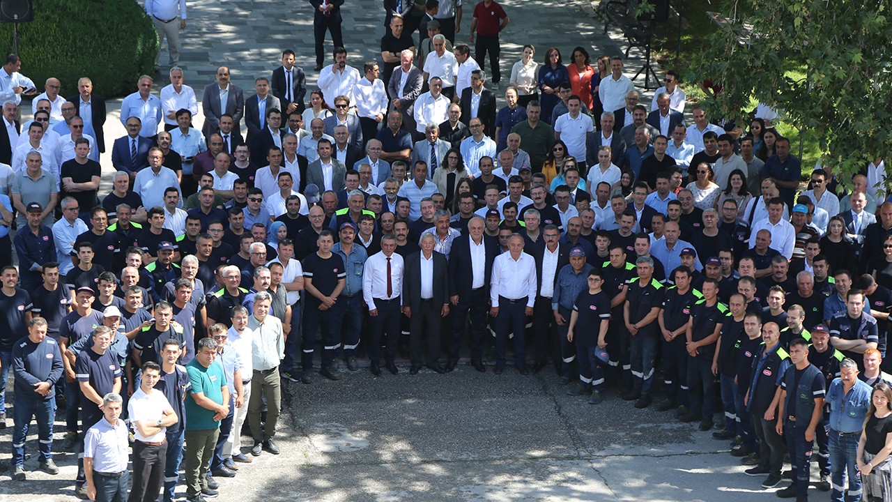 Başkan Erkoyuncu Çalışanlarla Bayramlaştı