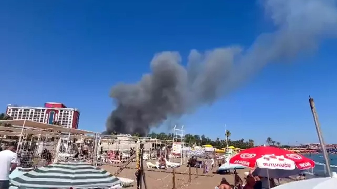 Antalya'da orman yangını