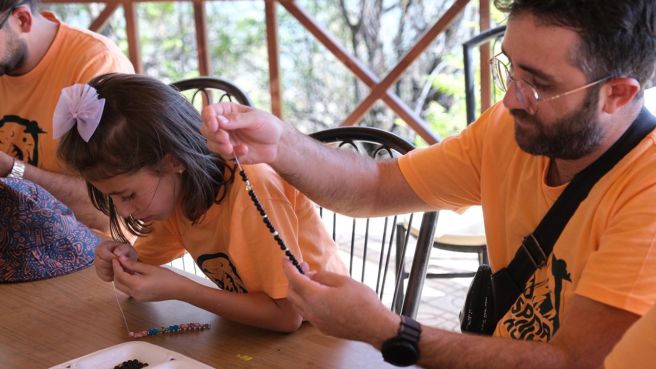 Konya Büyükşehir'den baba-kız oyun kampı