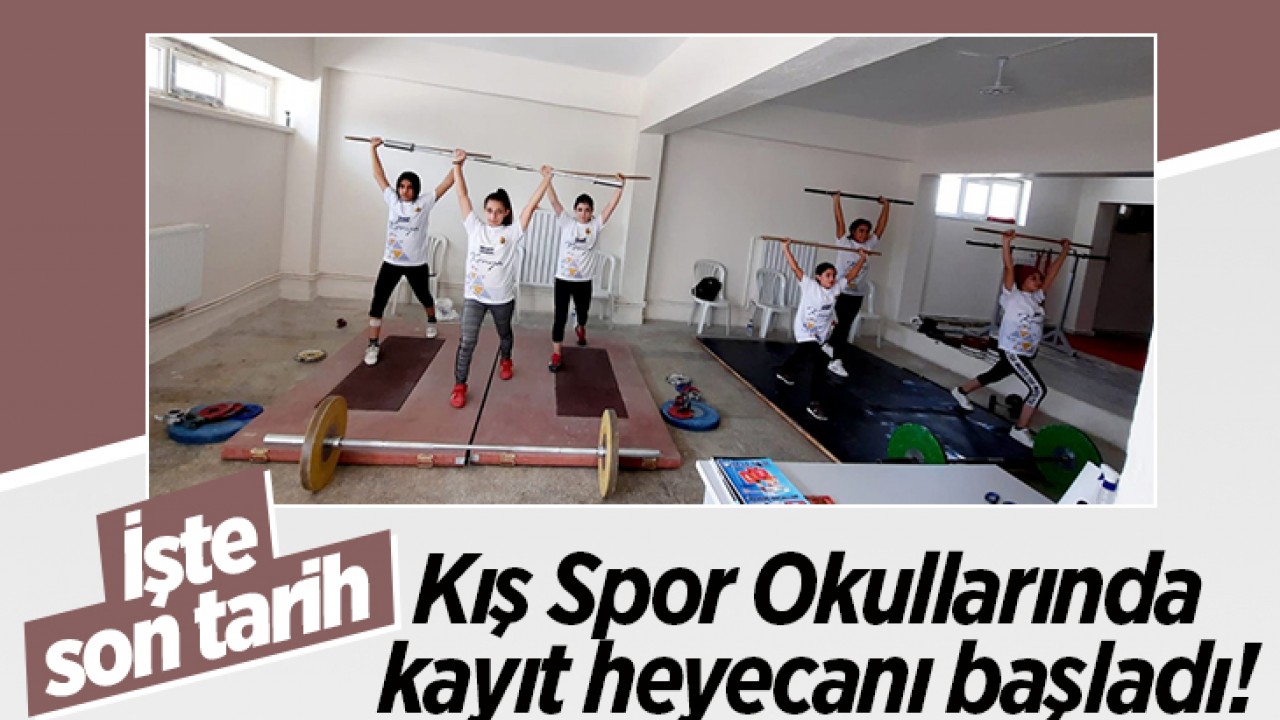Kış Spor Okullarında kayıt heyecanı başladı! İşte son tarih
