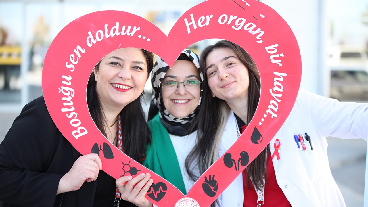 Organ Bağışı Haftası'na özel etkinlik düzenlendi