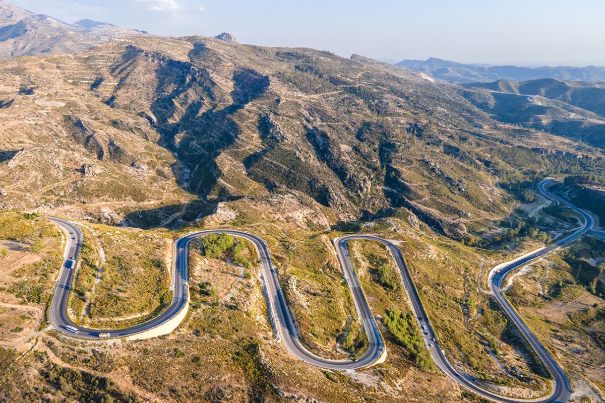Konya ile Antalya arasındaki Taşağıl yolu