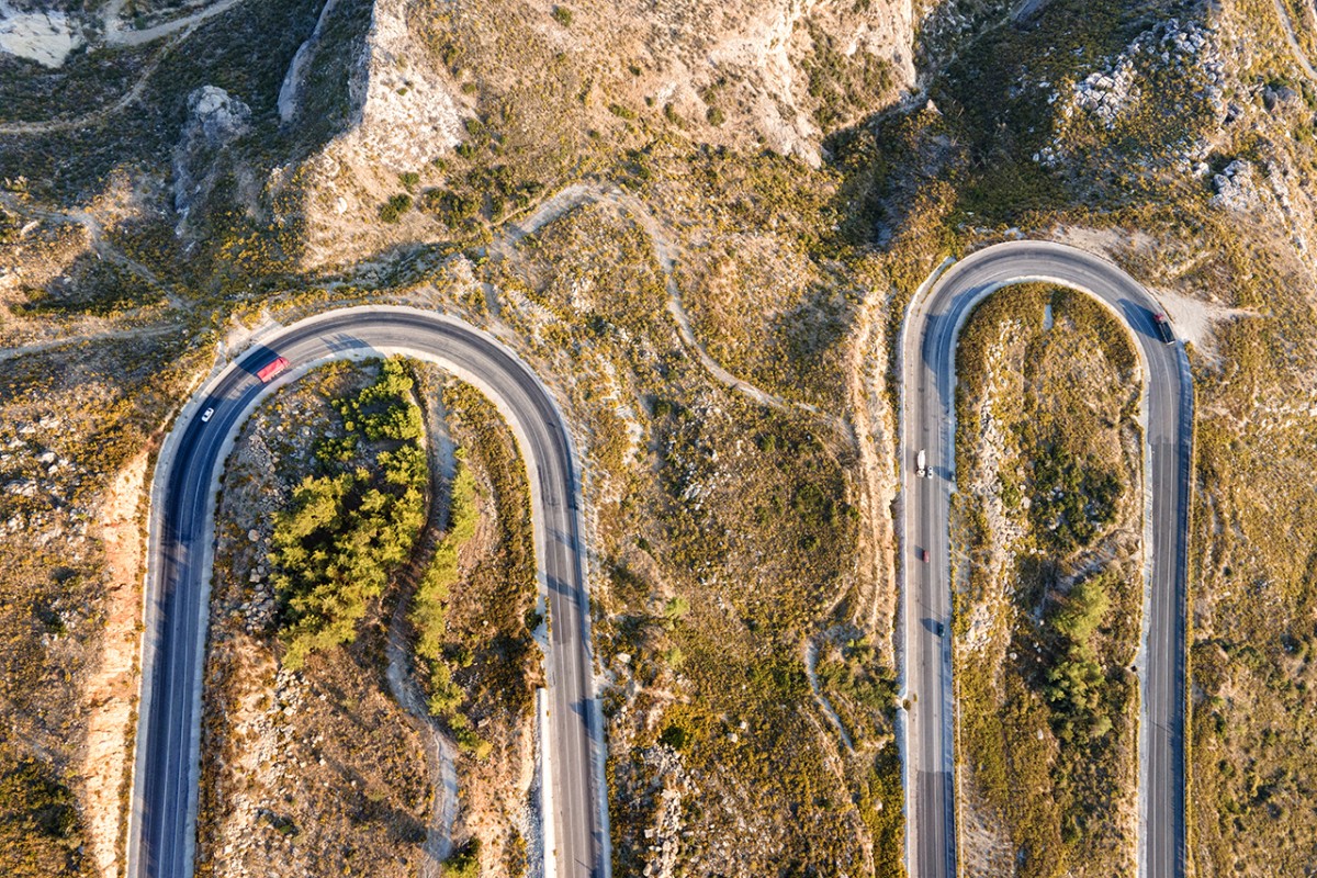 Konya ile Antalya arasındaki Taşağıl yolu