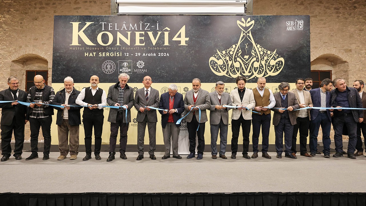 'Telamiz-i Konevi-4 Hat Sergisi Tantavi'de açıldı'