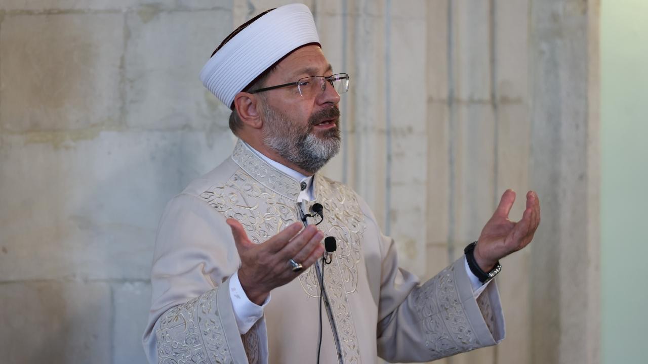 Ali Erbaş’tan, Regaip Kandili mesajı