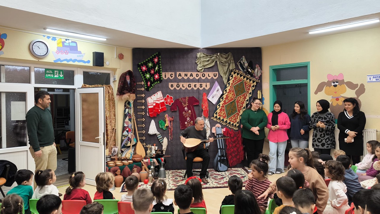 Minik öğrenciler İç Anadolu'nun yöresel zenginliklerini öğrendi