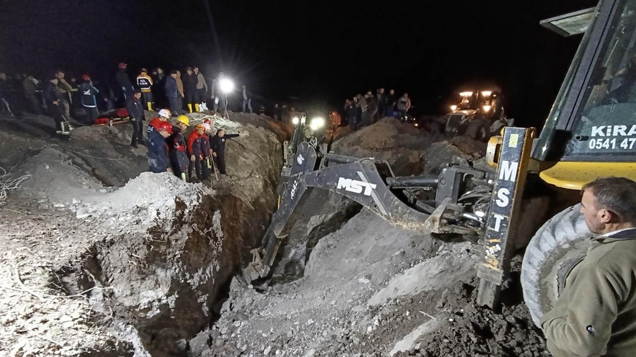 Sondaj çalışması sırasında göçük oluştu: 2 işçi hayatını kaybetti