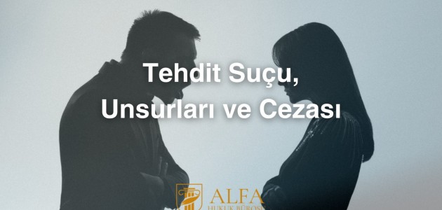 Tehdit Suçu, Unsurları ve Cezası (2025)
