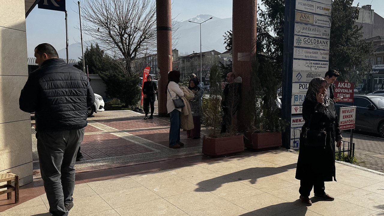 Bursa'da 4 büyüklüğünde deprem