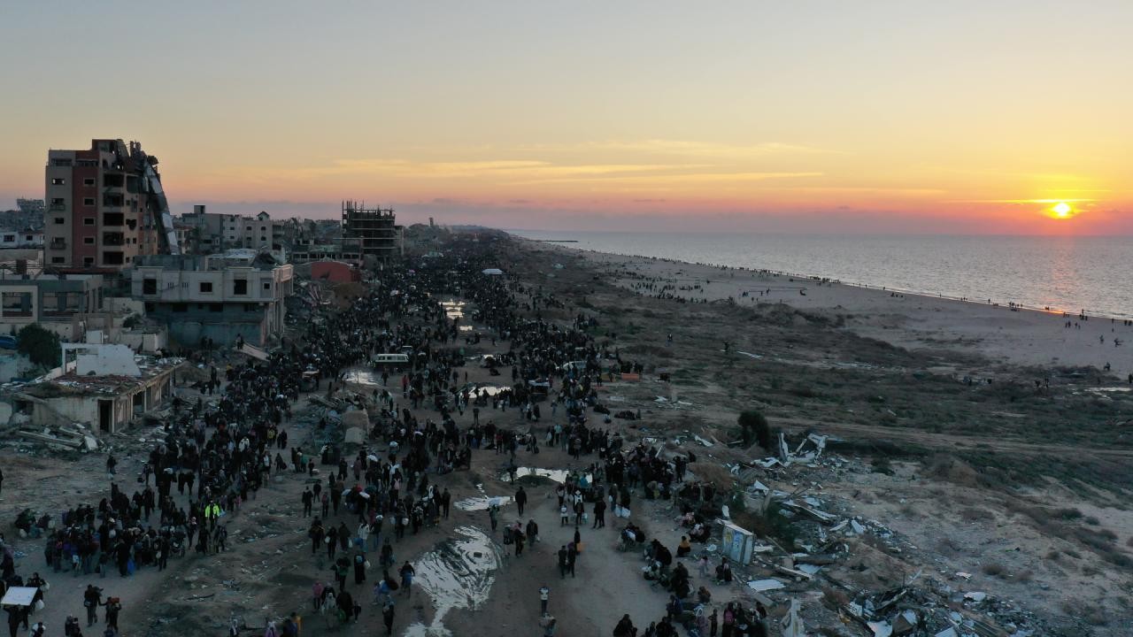 Gazze'deki hükümet: Kuzeye dönenler trajik bir gece geçirdi