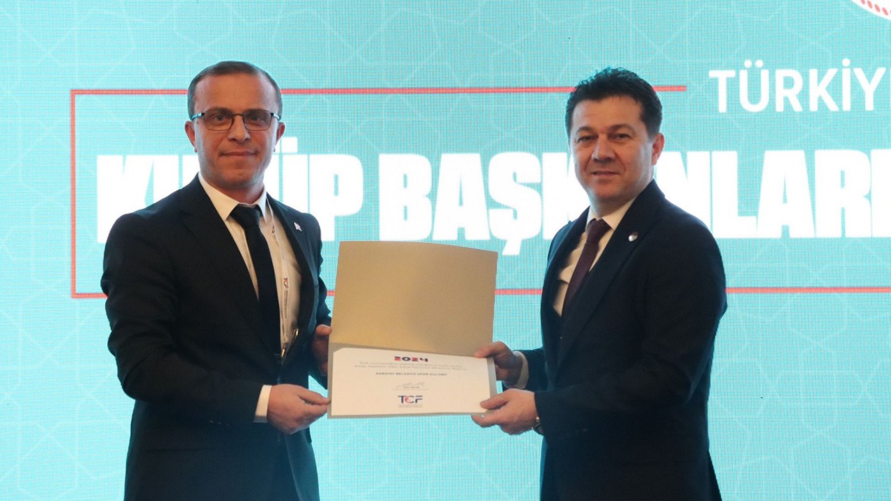 Karatay Belediyespor Kulübü’ne bir ödül daha