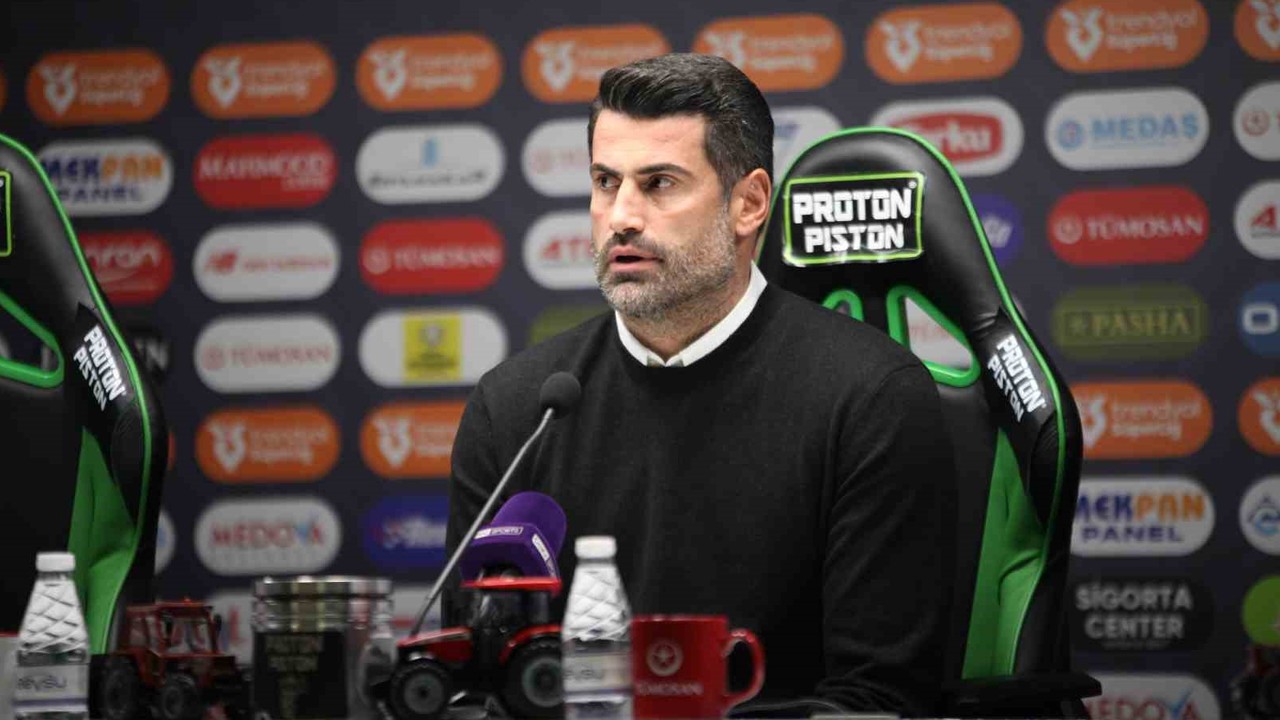 Volkan Demirel: "Konyaspor’u tebrik ediyorum"