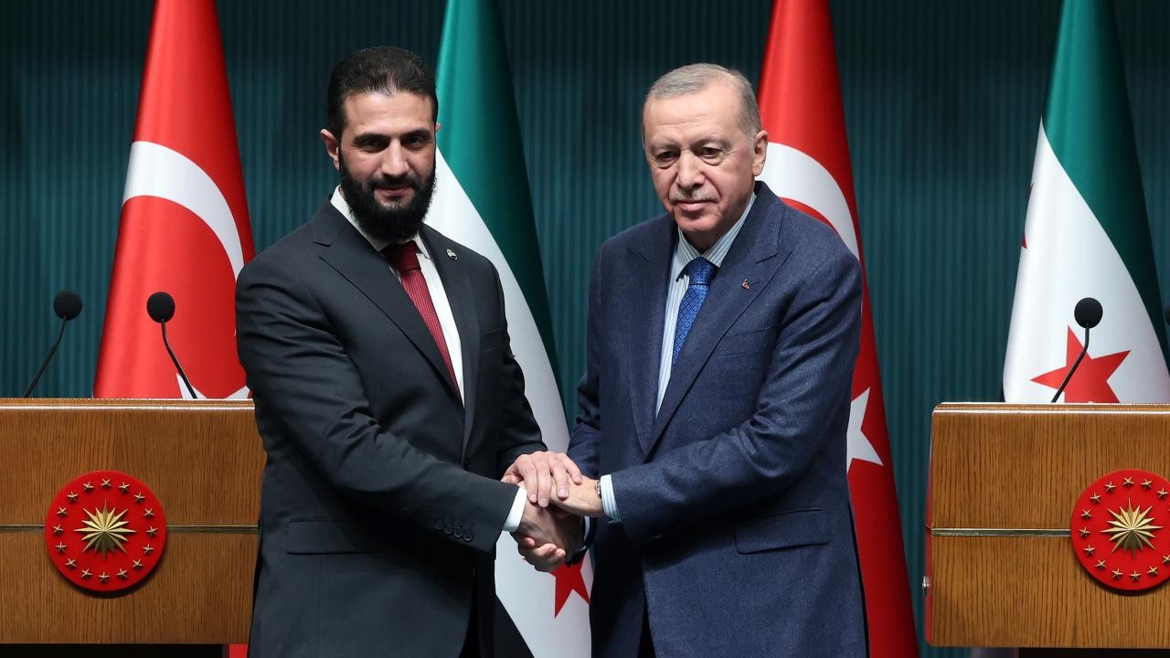 Şara'dan Cumhurbaşkanı Erdoğan'a teşekkür